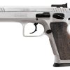 Buy EAA Witness Elite Stock 2, .38 Super, 4.5" Barrel, 17rd, Checkered Walnut Grip, Chrome Competition