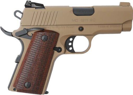 Buy Girsan MC1911 Officer 45 ACP, 3.40" Barrel, Flat Dark Earth, 6rd