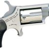 Buy NAA, Mini Revolver 22LR, 1.625" Barrel, Stainless Finish, Checkered Rubber Grips, 5Rd