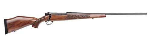 Buy Weatherby Mark V Lazermark, .270 Wby Mag, 26", Blued, Laser Carved Walnut Stock