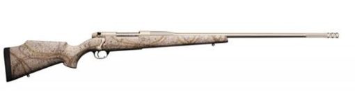 Buy Weatherby Mark V Terramark RC, .338 Lapua Mag, 28" Fluted, Accubrake, Flat Dark Earth Cerakote, Tan Composite Stock