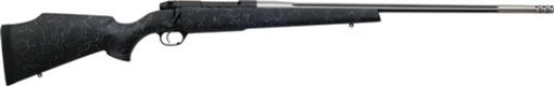 Buy Weatherby Mark V Accumark, Bolt Action, 257 Weatherby Magnum, 28" Barrel, Black/Stainless Finish, Fiberglass Stock, 4Rd