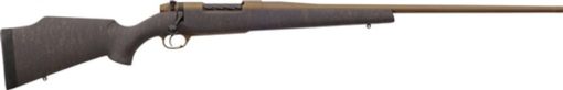 Buy Weatherby Mark V Weathermark Bronze 257 Weatherby Mag, 26" Burnt Bronze, Cerakote Black, Monte Carlo Stock, RH, 3rd