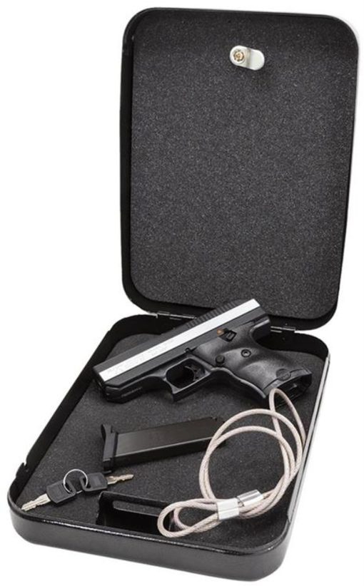 Buy Hi-Point Home Security Pack 380ACP Gun 3.5" Barrel, Black Poly, Lock Box, 8rd