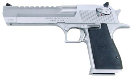 Buy Magnum Research Desert Eagle Mk XIX 50AE 6" Barrel, Black Synthetic Brushed Chrome, 7rd