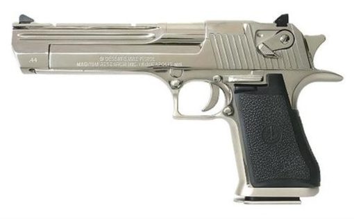 Buy Magnum Research Desert Eagle Mark XIX 44Mag 6" Barrel, Black Synthetic Bright Nickel, 8rd