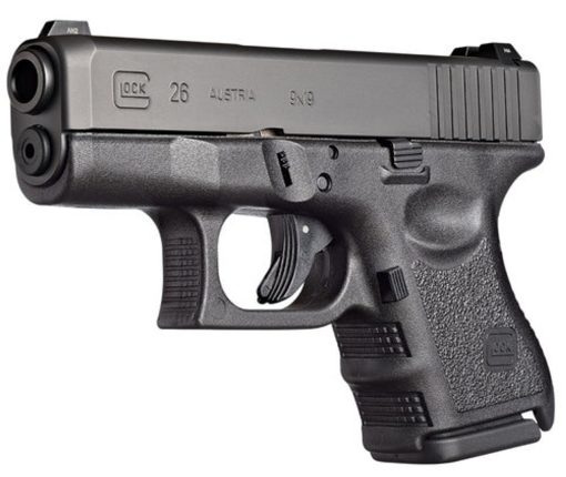 Buy Glock G26 Subcompact Double 9mm 3.4" Barrel, Black, 10rd