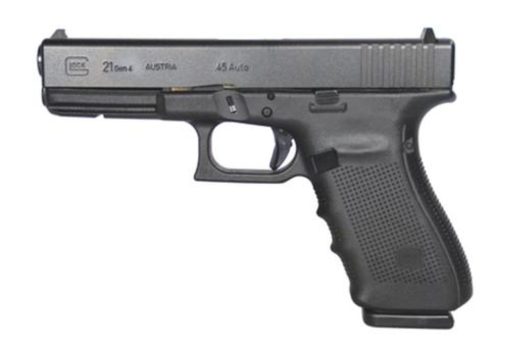 Buy Glock G21 Gen4 .45 Auto 4.6 Inch Barrel Black Fixed Sights 10 Round Mag