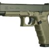 Buy Glock G34 G3 9mm, 5.31", 10rd, OD Green Frame, Black Slide