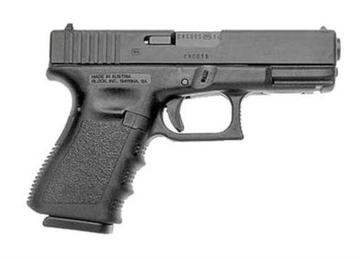 Buy Glock, 23, Safe Action, Compact Size Pistol, 40S&W, 4.01" Barrel, Polymer Frame, Matte Finish, Fixed Sights, 13Rd, 2 Magazines, Glock OEM Rail, Right Hand