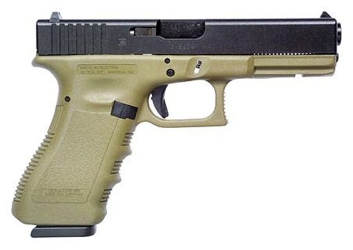 Buy Glock 17 9mm, Fixed Sights, Olive Drab, 17rd Mags