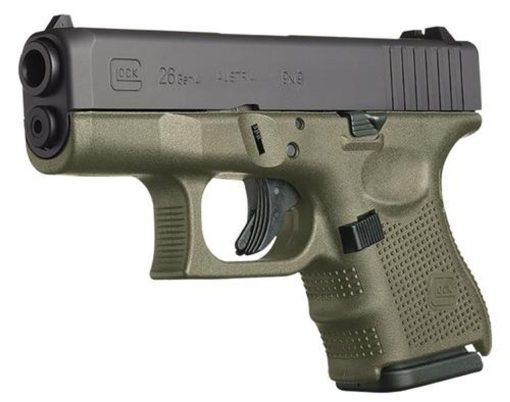 Buy Glock G26 Gen4 OD Frame Factory Austria 9x19