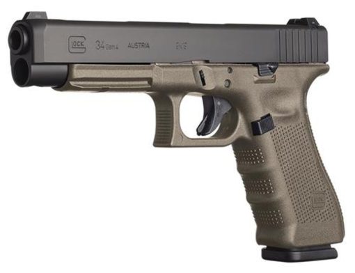 Buy Glock G34 Gen4 OD Green Frame Factory 9x19