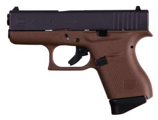 Buy Glock G43 Gen3 9MM 3.4" Barrel Flat Dark Earth 6rd Mag