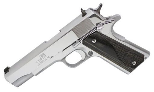 Buy Iver Johnson Arms 1911 A1, 45 ACP, 5" Barrel, 8rd, Chrome Steel