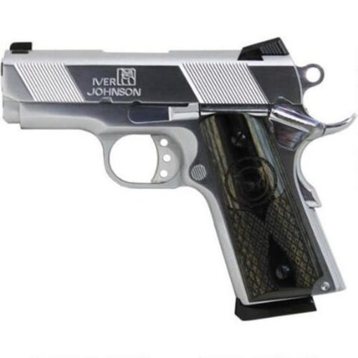 Buy Iver Johnson Thrasher 1911, 45 ACP, 3" Bull Barrel, Chrome Finish 7rd Mag