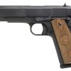 Buy Iver Johnson 1911 A1, 45 ACP, 5", 8rd, Walnut Grips, Black