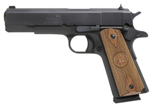 Buy Iver Johnson 1911 A1, 45 ACP, 5", 8rd, Walnut Grips, Black