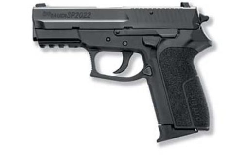 Buy Sig SigPro SP2022, Medium 9mm, 3.9" Barrel, Polymer Frame, Black, Fixed Sights, 2x10d,Mags