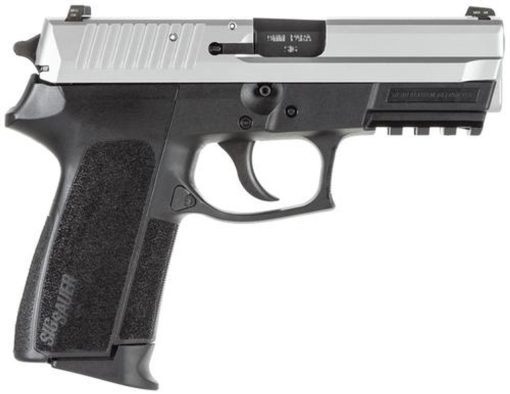 Buy Sig Sp2022 9MM 3.9In 2-Tone Black/Stainless Da/Sa Siglite Polymer Grip (2) 15Rd Steel MAG Rail