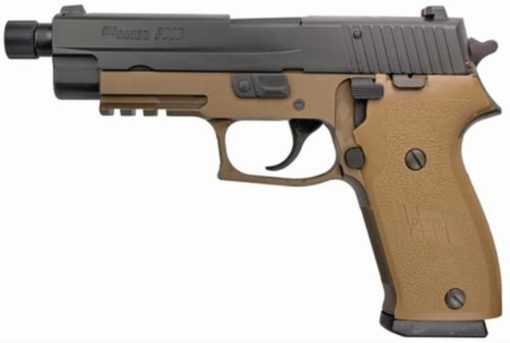 Buy Sig P220 Combat 45 Threaded Barrel 8/10 Rd Mags Tan