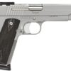 Buy Sig 1911 45 ACP, 5" Barrel, Target Stainless Finish SAO Adjustable Sights Blackwood Grip (2) 8RD Steel MAG CA Compliant