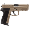 Buy Sig SP2022 Full Size, 9mm, 3.9", 15rd, SIGLITE NS, Flat Dark Earth