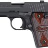 Buy Sig P938 22LR Sub Compact Pistol Rosewood Grips, Night Sights