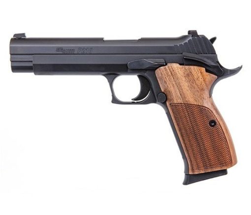 Buy Sig P210 Standard 9mm, 5" Barrel, Walnut Grip, Black Nitron Steel, 8rd Mag