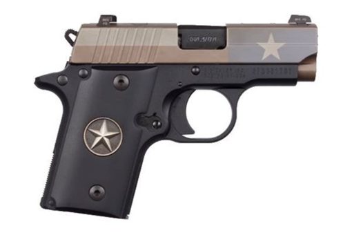 Buy Sig P238 Texas Flag Edition 380 ACP, 2.7" Barrel, Thumb Safety, 6rd Mag