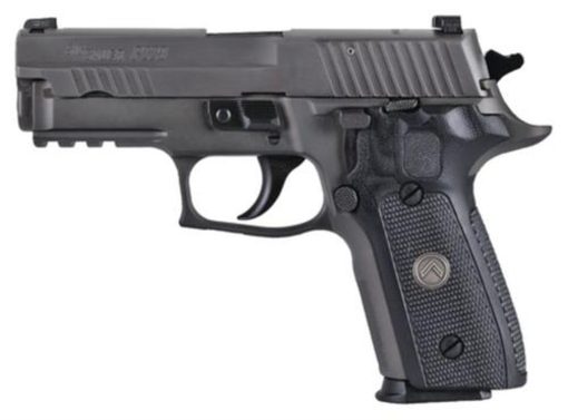 Buy Sig P229 Compact Legion *MA Compliant* Single/Double 9mm, 3.9", Black Grip, Gray PVD Stainless, Manual Safety, 10rd