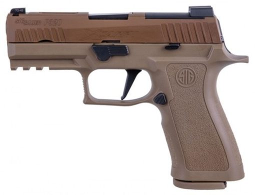 Buy SiG P320 X-Carry Coyote 9mm, 3.9" Barrel, XRay3 Nightsights, Optics Ready, 2x17rd Mags