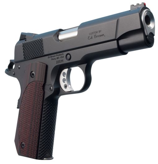 Buy Ed Brown Kobra Carry Lightweight Single 9mm 4.25" Barrel, FOF Laminate Wood Grip Black Gen4 Stainless Steel, 8rd