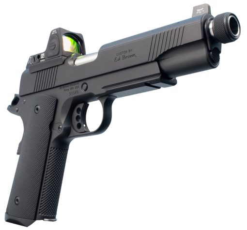 Buy Ed Brown Special Forces SR Single 45 ACP 5" Threaded Barrel, NS/Red Dot Black Polymer Grip Black Gen4, 7rd