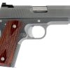 Buy Dan Wesson Pointman Carry, 1911 Carry Pistol, 45ACP, 4.25" Barrel, Steel Frame, Stainless Finish, Wood Grips, Fiber Optic Fixed Sights, Thumb Safety, 7Rd 01843