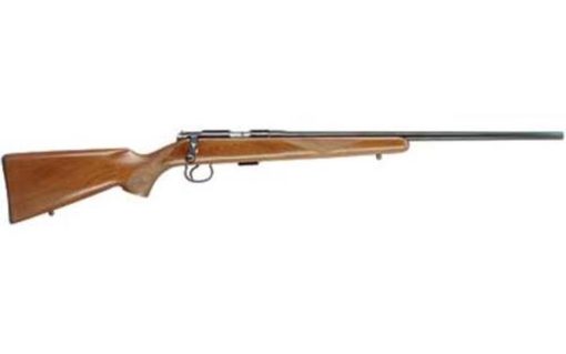 Buy CZ 452 American Bolt Action 22LR, 22.5", 5rd, Blued, Walnut Stock