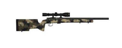 Buy CZ 455 Varmint Precision Trainer Camo Suppressor Ready 1/2X28 22LR 5 Rd Mag Manners Stock 16.5 Barrel