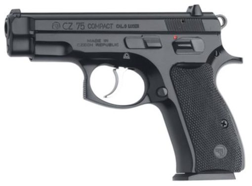 Buy CZ 75 COMPACT cal. 9 mm Luger black polycoat 15 Rd Mags