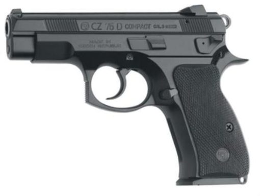 Buy CZ 75 D PCR Compact 9mm, Alloy Frame, Decocker, Black, 14rd