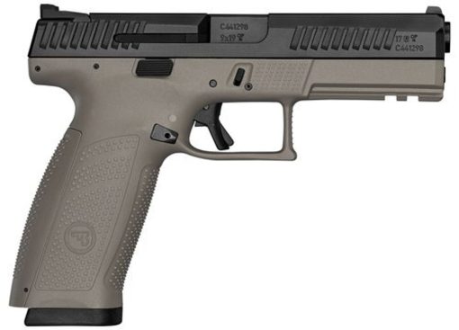 Buy CZ P-10, 9mm, 4.5" Barrel, 19rd, Night Sights, Flat Dark Earth