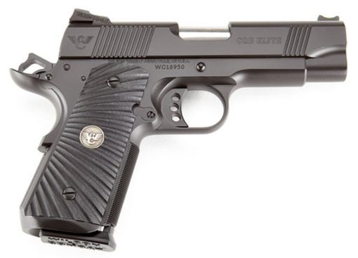 Buy Wilson Combat 1911 CQB Elite Compact 45 ACP, 4" Barrel, G10 Starburst Grip, Black, 7rd