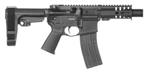 Buy CMMG Banshee 300 MK4, .22 LR, 4.5", 25rd, KAK Flash Can, Black