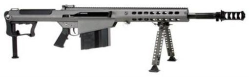 Buy Barrett M107A1 .50 BMG 20" Chrome Lined Fluted Barrel, Suppressor-Ready Brake Gray Cerakoted Receiver 10rd Mag