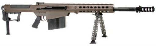 Buy Barrett M107A1 .50 BMG, 20" Chrome Lined Fluted Barrel, Black Muzzle Brake, Multi Role Brown Cerakoted Receiver, 10rd