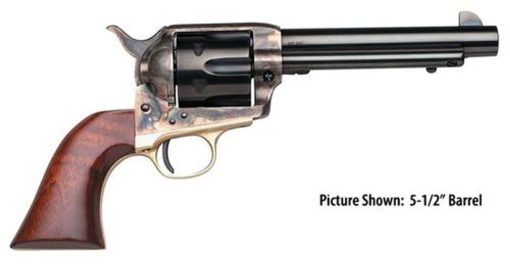 Buy Taylors 1873 Ranch Hand 45 Colt 7.5" Barrel Walnut Grip Case Hardened Frame, Blued