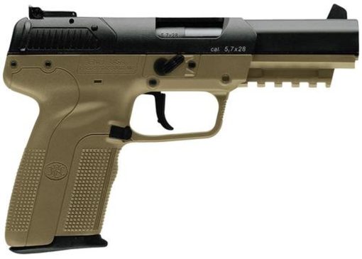 Buy FN Five-Seven LE 5.7X28mm 4.8" Adjustable 3-Dot Sights, Flat Dark Earth, 20 Round