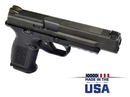 Buy FN FNS9, 9mm, 5", 17rd, FS, US Flag Laser Engraved