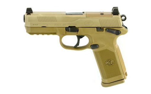 Buy FN FNX-45 Tactical Flat Dark Earth 45 ACP, 4.5" Barrel, Night Sights, Fired Case, 3x10rd Mags