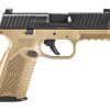 Buy FN 509 NMS Full Size 9mm, 4" Barrel, Flat Dark Earth/Black, No-Manual Safety, 3 Dot, 2x17rd Mags