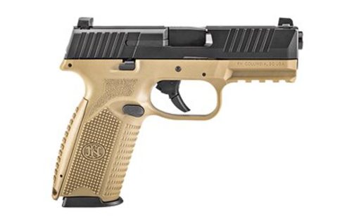 Buy FN 509 NMS Full Size 9mm, 4" Barrel, Flat Dark Earth/Black, No-Manual Safety, 3 Dot, 2x17rd Mags